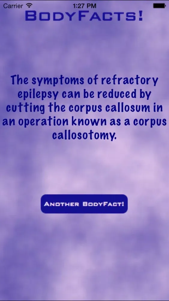 BodyFacts স্ক্রিনশট