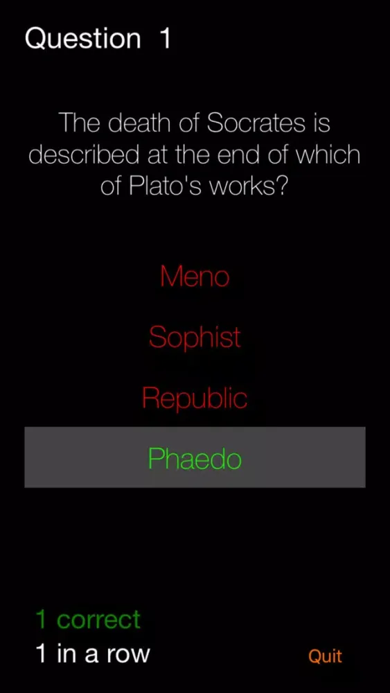 Great Philosophers Quiz - Socrates Ekran Görüntüleri
