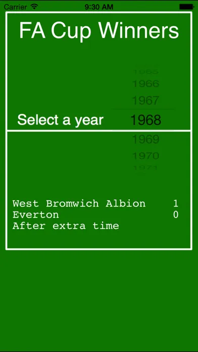 FA Cup Winners应用截图