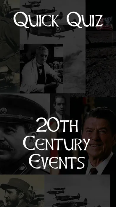 Quick Quiz - 20th Century Events স্ক্রিনশট