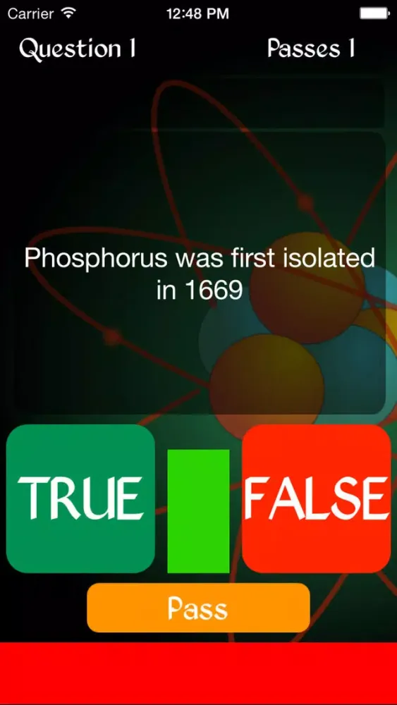 True or False - History of the Chemical Elements স্ক্রিনশট