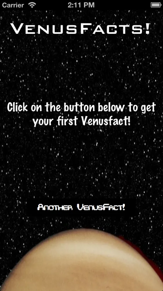 VenusFacts Screenshots