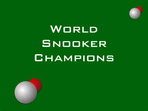 Tangkapan skrin World Snooker Champions iPad 