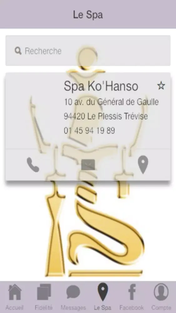 Tangkapan skrin Spa Ko'Hanso