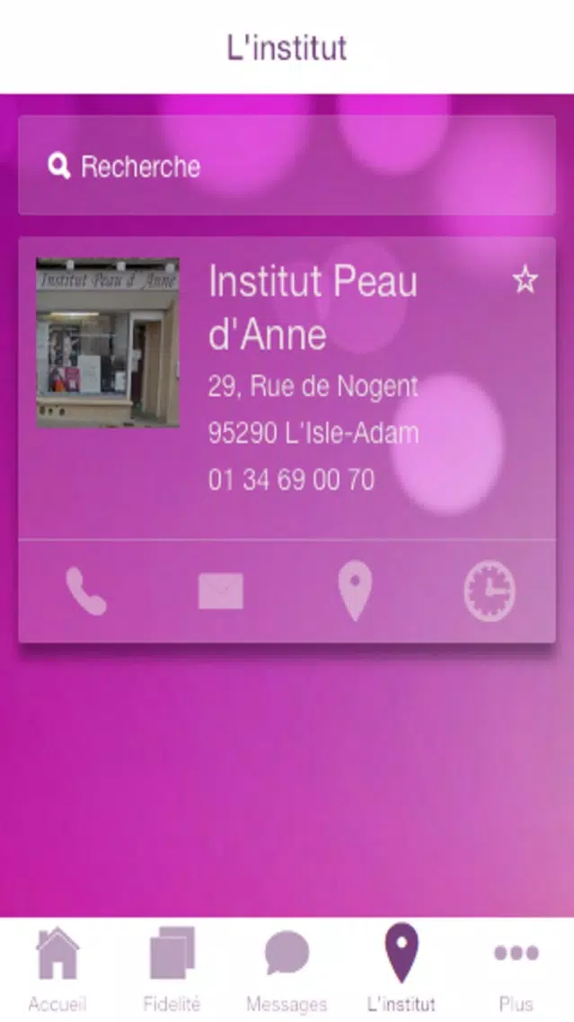 Institut Peau d'Anne Ekran Görüntüleri