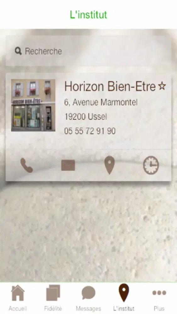 Horizon Bien-Etre سکرین شاٹس