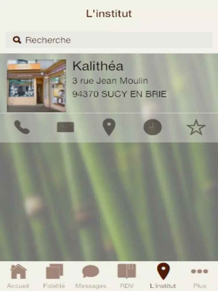 Capturas de tela do Kalithéa iPad