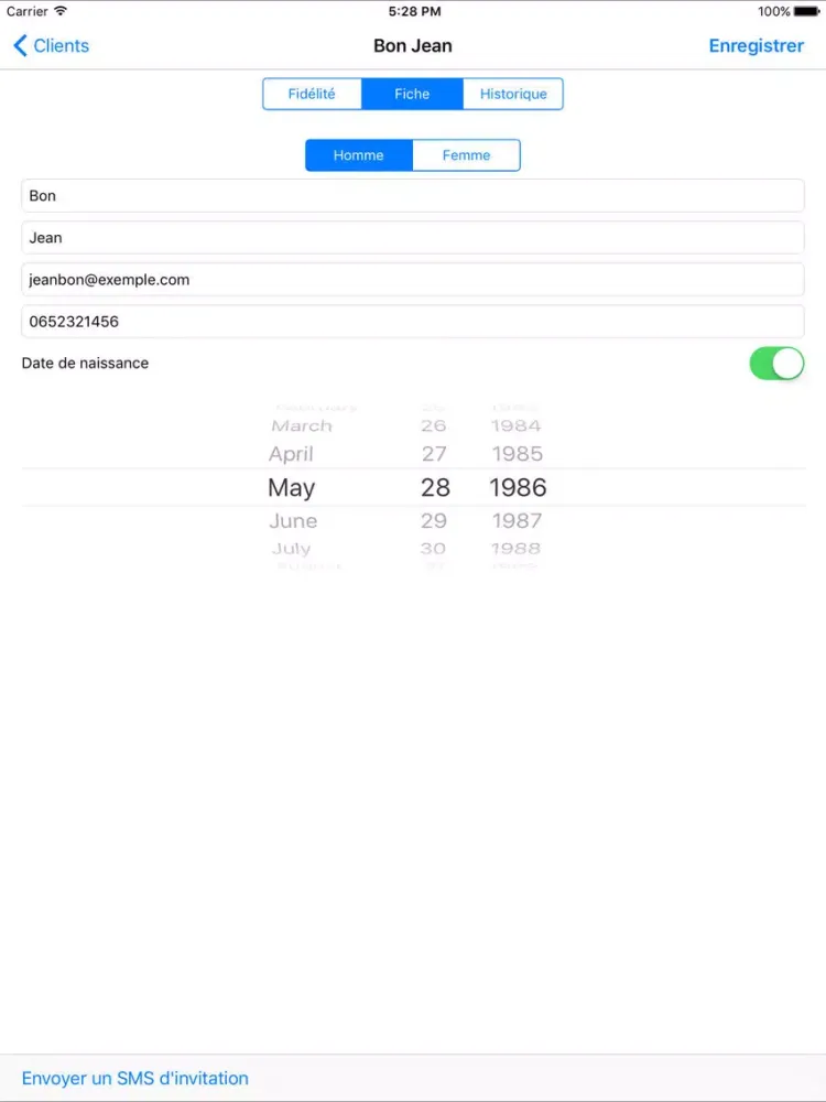 Fidelisa Pro iPad  سکرین شاٹس