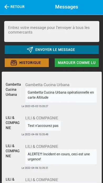 Fidélitab Altitude Commerçant سکرین شاٹس