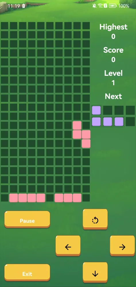 Zrzuty ekranu Fidelity : Blockr Puzzle