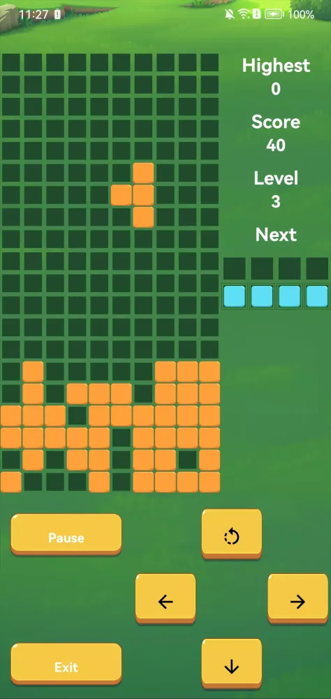 Zrzuty ekranu Fidelity : Blockr Puzzle
