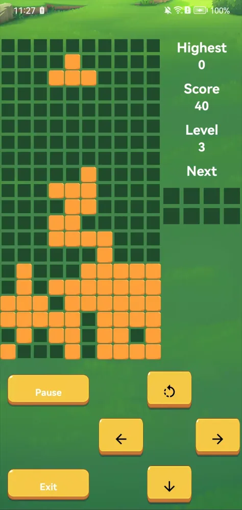 Zrzuty ekranu Fidelity : Blockr Puzzle