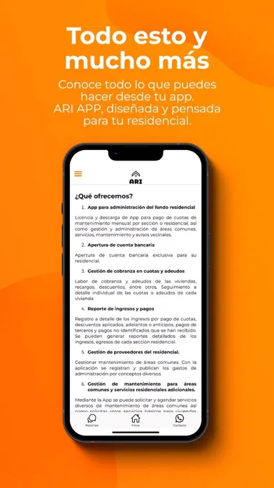 Administración Residencial Ekran Görüntüleri