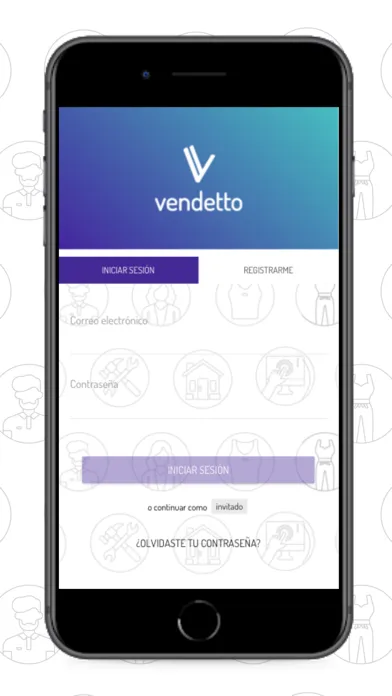 Vendetto App Screenshots
