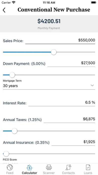 Ảnh chụp màn hình của My Mortgage | Fidelity Resi