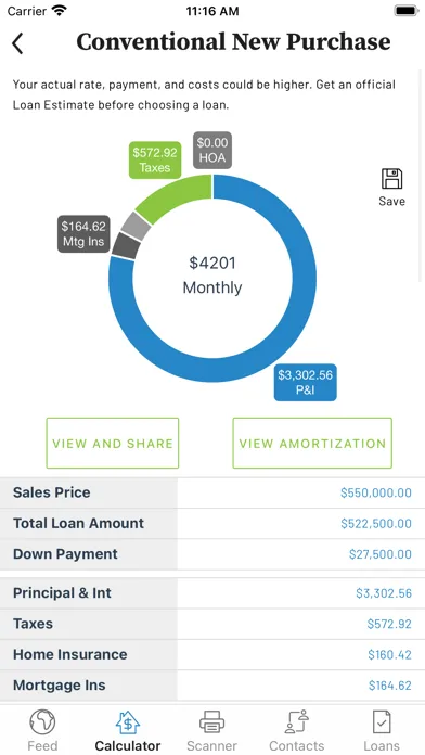 Ảnh chụp màn hình của My Mortgage | Fidelity Resi