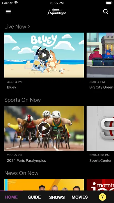 Ảnh chụp màn hình của FidelityTV