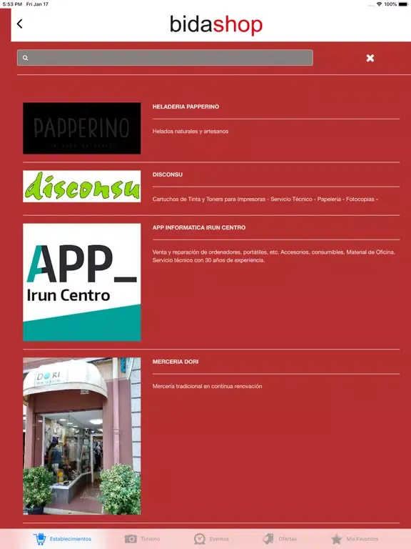 bidashop iPad  Ekran Görüntüleri
