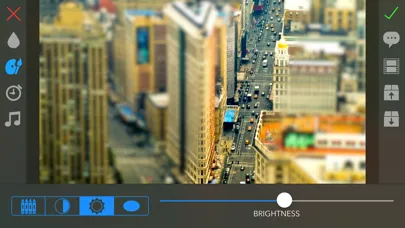 TiltShift Video - Miniature effect for movies and photos Screenshots