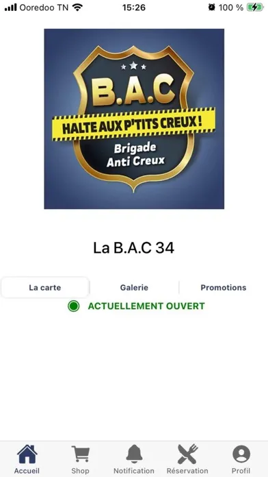 La B.A.C 34應用截圖