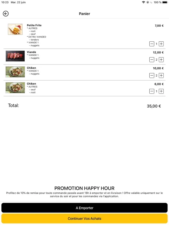 City Food Metz iPad  Screenshots