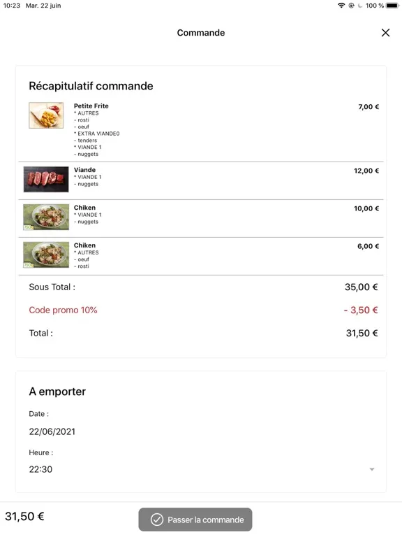 City Food Metz iPad  Screenshots