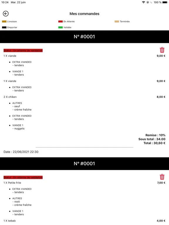 City Food Metz iPad  Screenshots