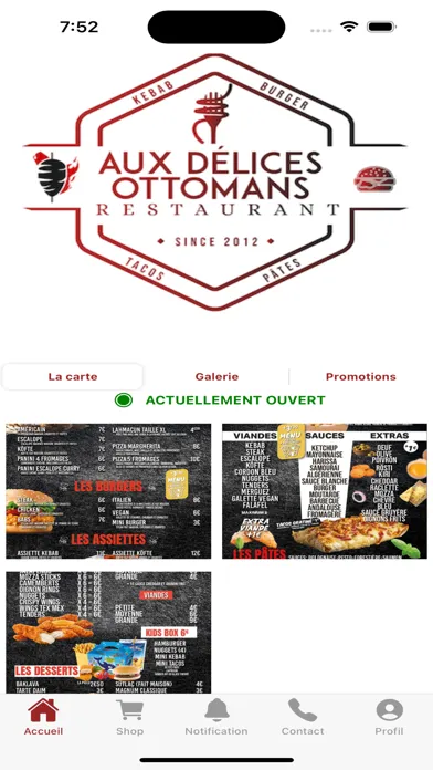 Zrzuty ekranu Délices Ottomans