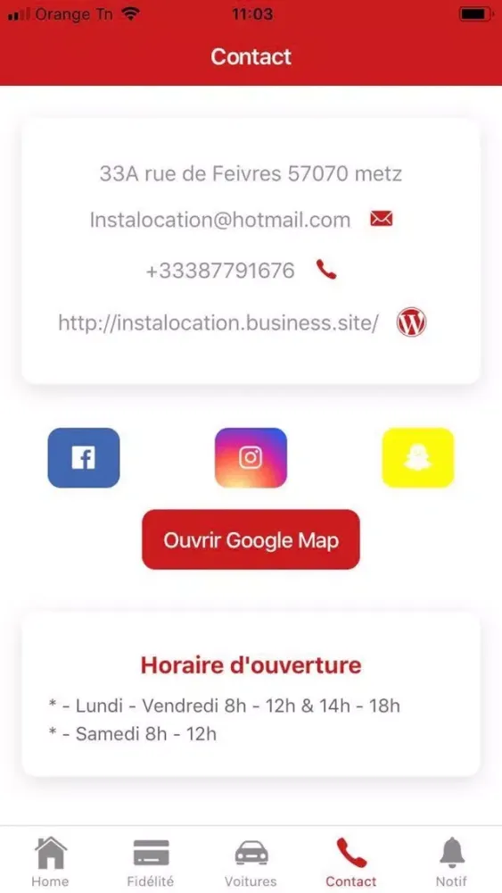 insta location应用截图