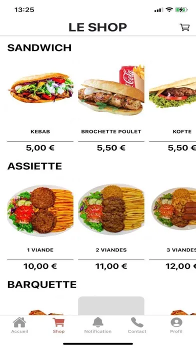 Snack Délice应用截图