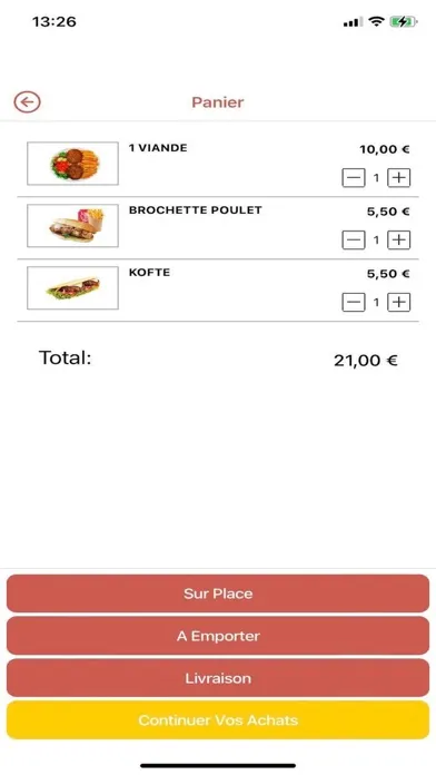 Snack Délice应用截图