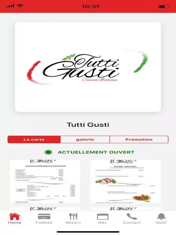 Screenshot di Tutti Gusti iPad 