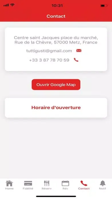 Screenshot di Tutti Gusti