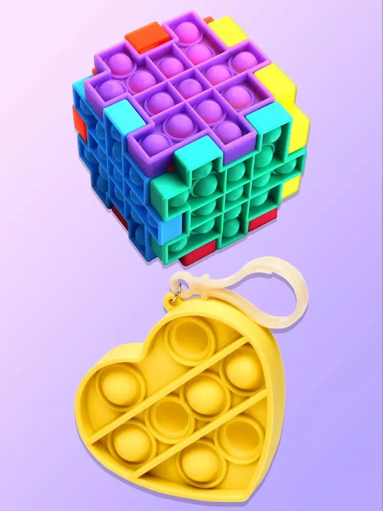 Pop it cube Toy 3D Push Bubble iPad  Screenshots