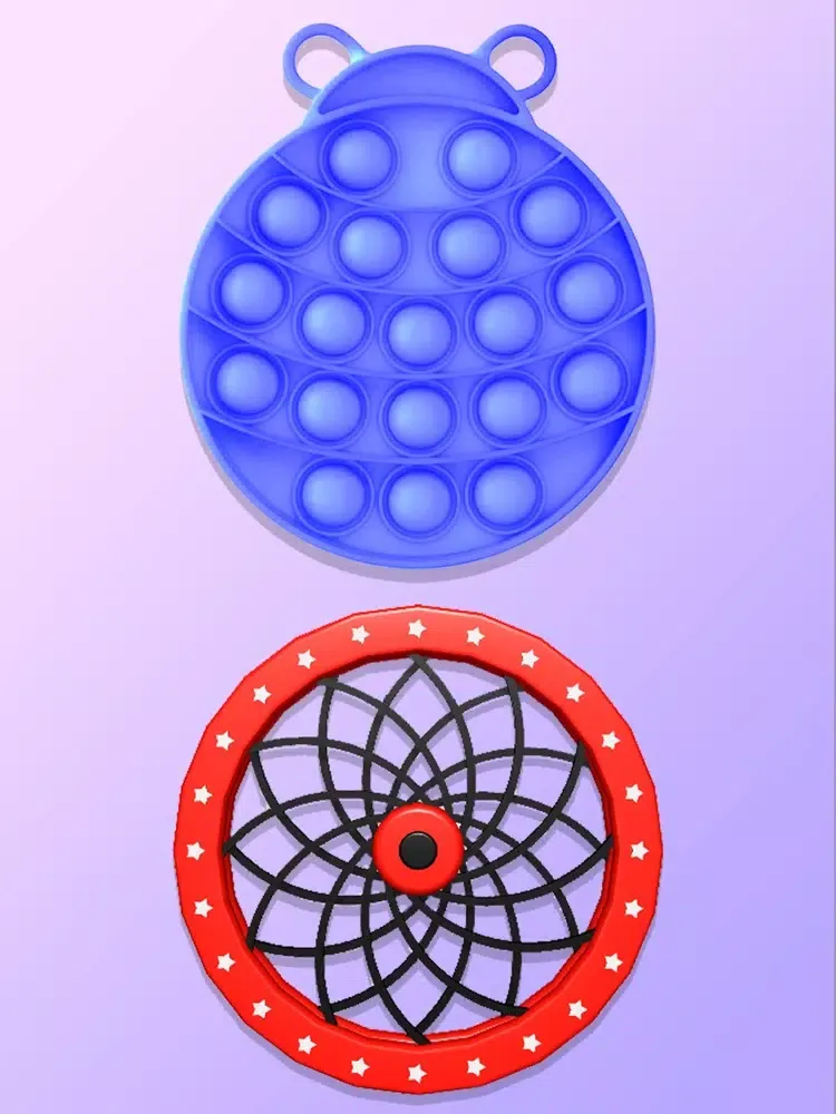 Pop it cube Toy 3D Push Bubble iPad  Screenshots