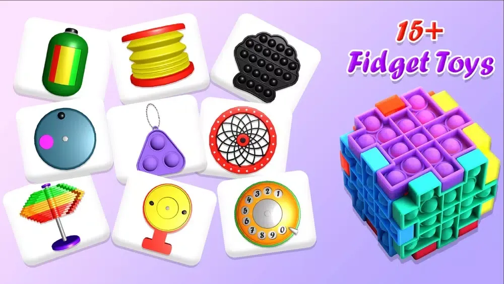 Pop it cube Toy 3D Push Bubble Screenshots