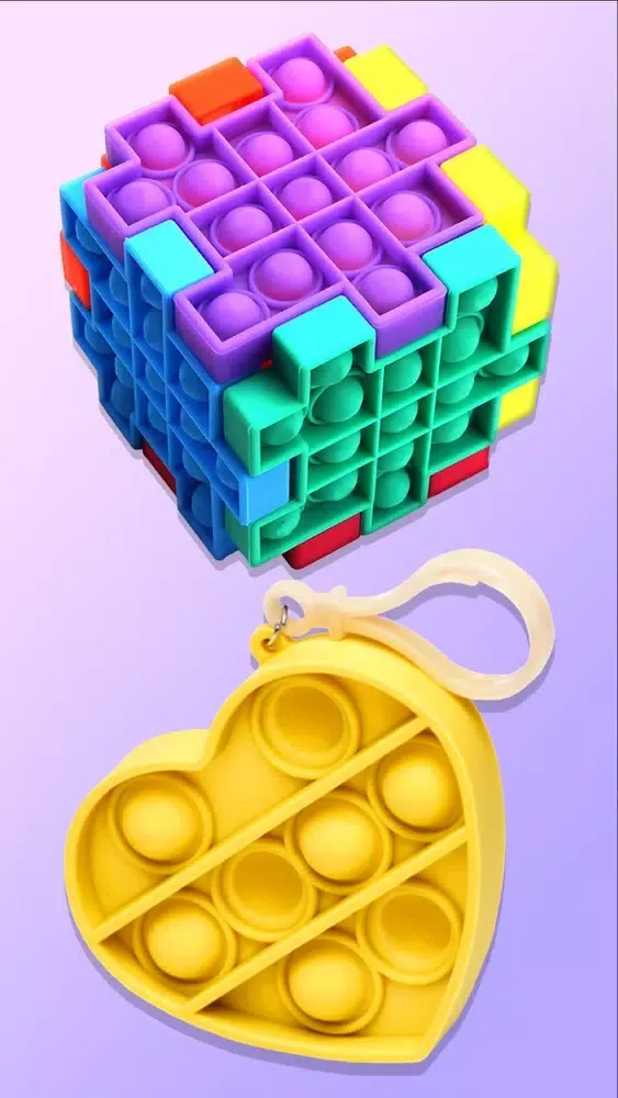 Pop it cube Toy 3D Push Bubble Screenshots