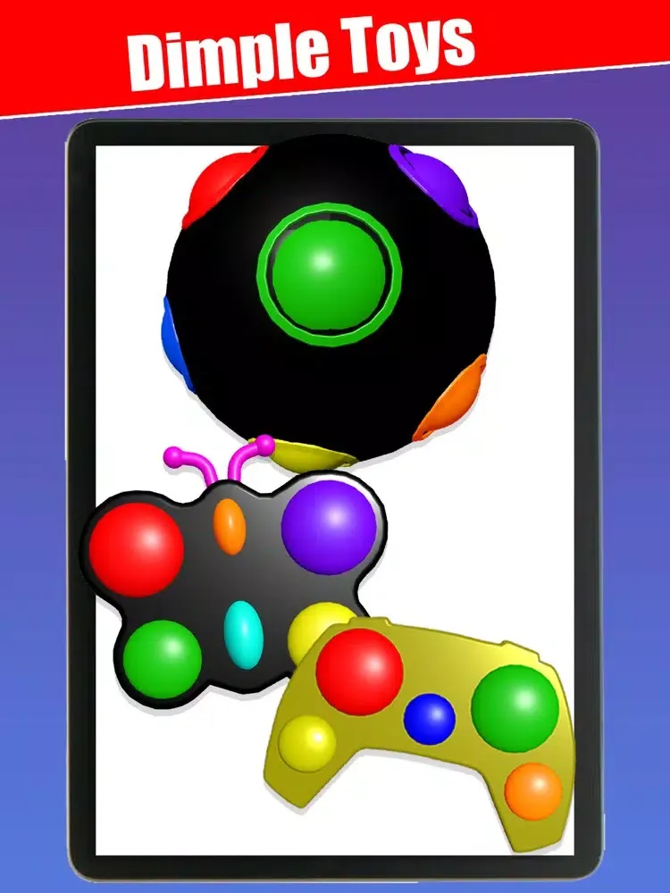 Tangkapan skrin Sensory Fidget Toys Popit Pro iPad 
