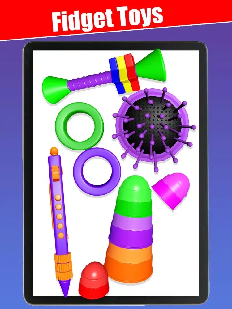 Tangkapan skrin Sensory Fidget Toys Popit Pro iPad 