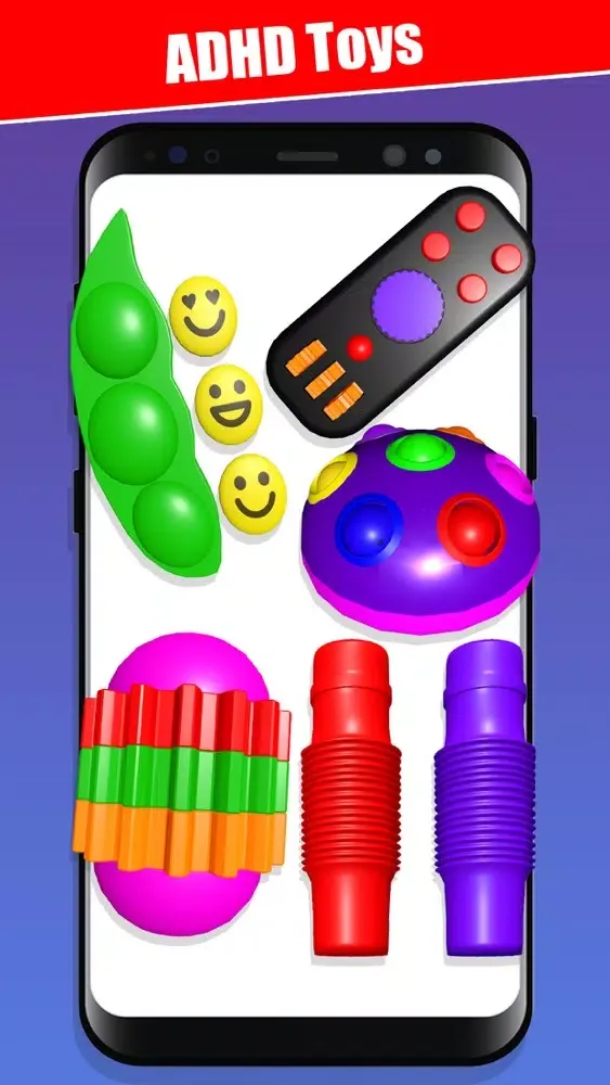 Tangkapan skrin Sensory Fidget Toys Popit Pro