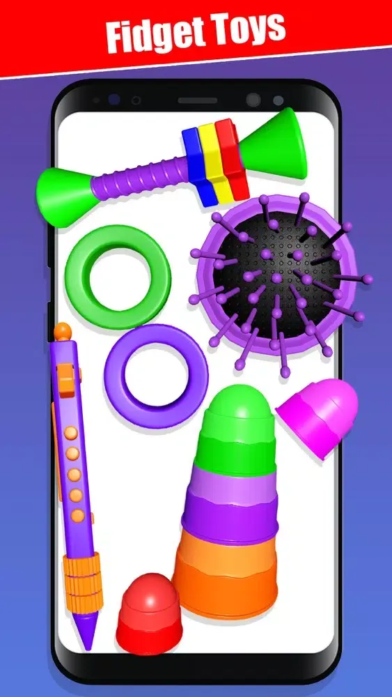 Tangkapan skrin Sensory Fidget Toys Popit Pro