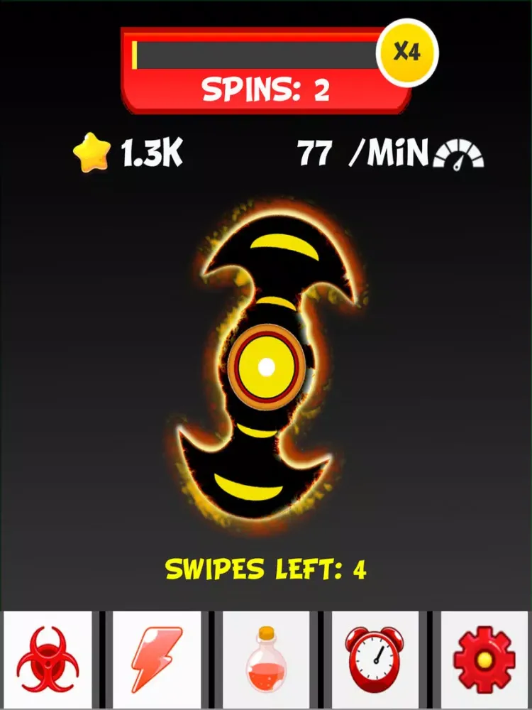 Fidget Spinner - Glow Toy iPad  स्क्रीनशॉट