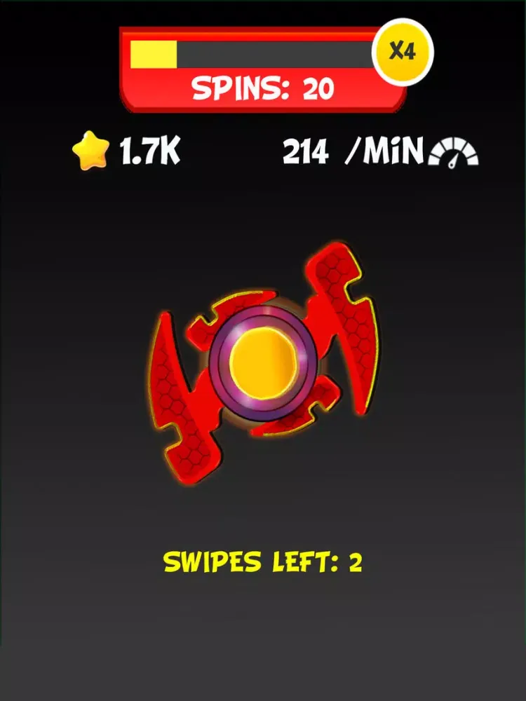 Fidget Spinner - Glow Toy iPad  स्क्रीनशॉट