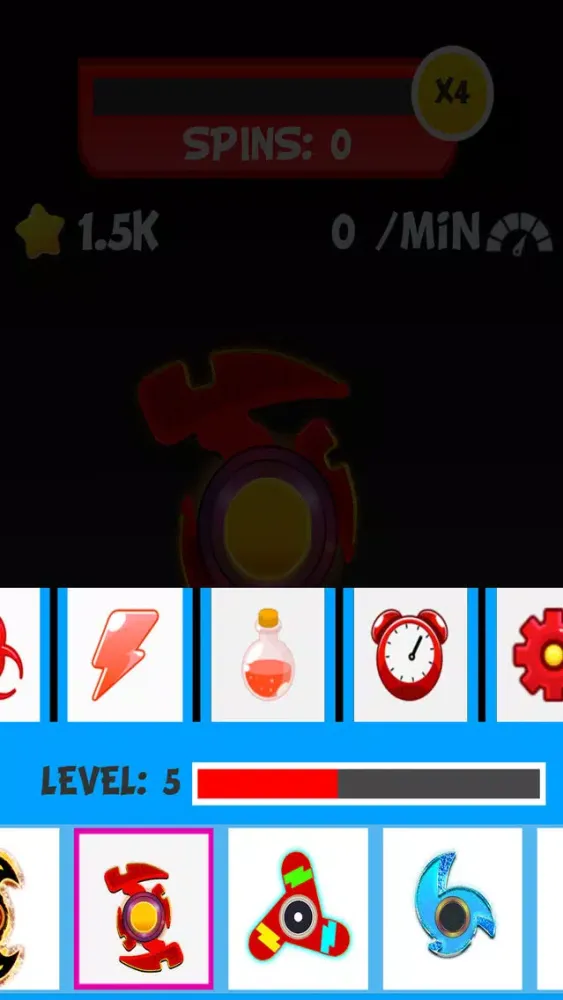 Fidget Spinner - Glow Toy स्क्रीनशॉट