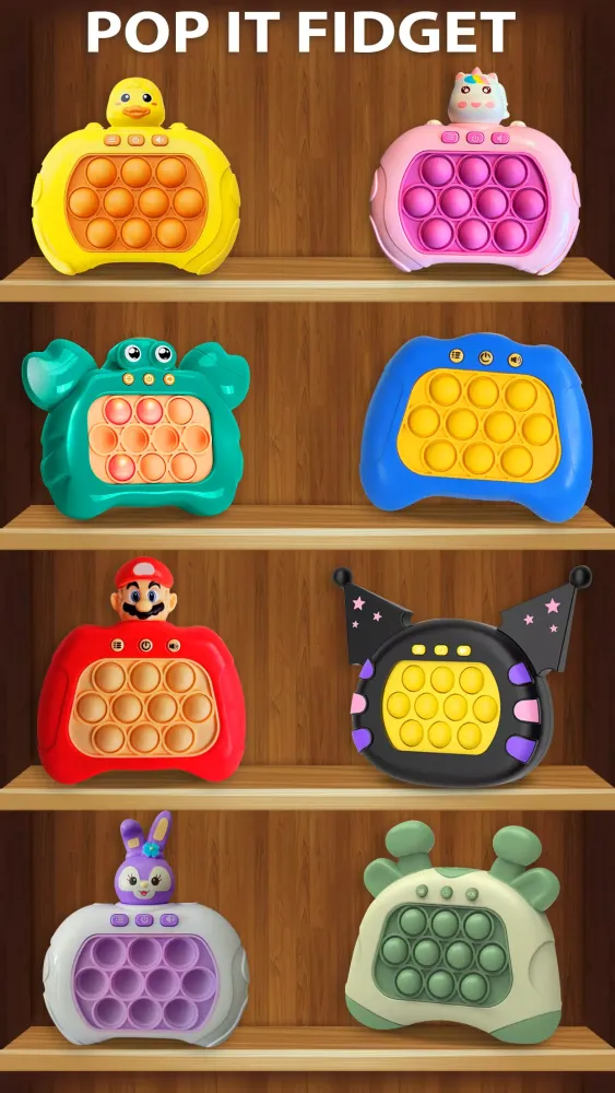 Pop it Fidget Toys AntiStress Screenshots