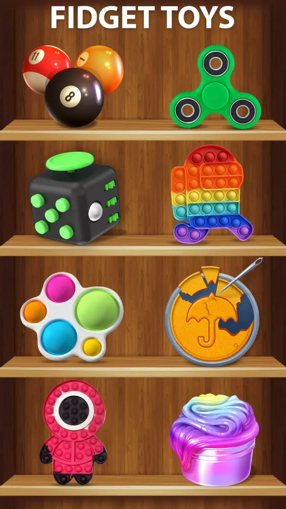 Pop it Fidget Toys AntiStress Screenshots
