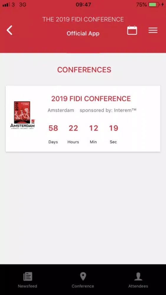 Скриншоты FIDI Conference