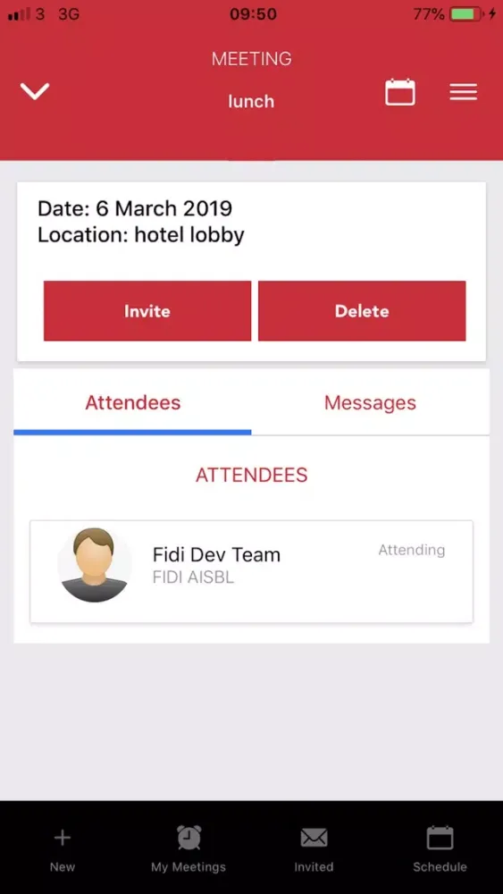 Скриншоты FIDI Conference