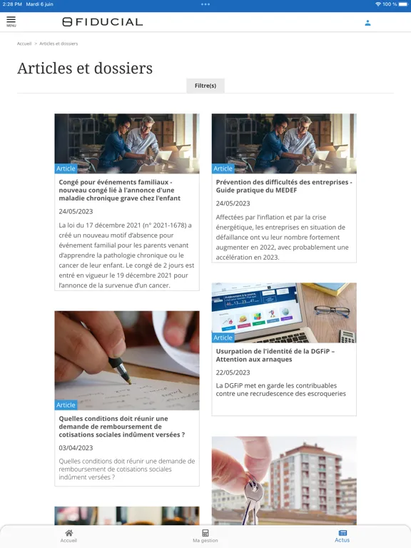 Скриншоты FIDWEB by FIDUCIAL iPad 