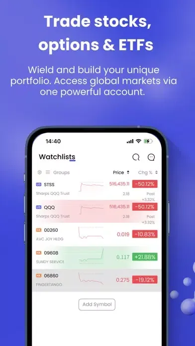 Tangkapan skrin Tradesk: Invest & Trade